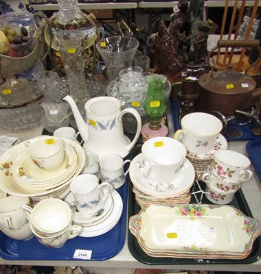 Lot 2144 - Household ceramics and glassware, including...