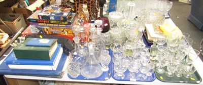 Lot 2149 - Glassware and household items, including games,...