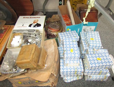 Lot 2279 - Various new and used screws, nails, nuts,...