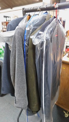 Lot 2284 - Clothing, including two suit jackets, one size...