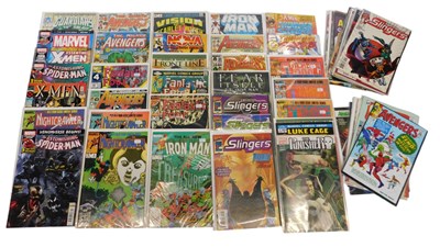 Lot 728 - Marvel comics, titles include X-Men, The...
