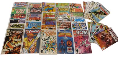 Lot 733 - Marvel comics, titles include Flashback...