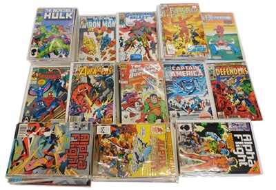 Lot 744 - Marvel comics, including Alpha Flight, approx...