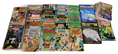 Lot 751 - DC comics, Marvel comics, DC comics titles...