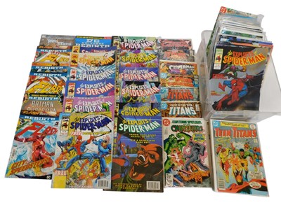 Lot 752 - DC and Marvel comics, titles include Exploits...
