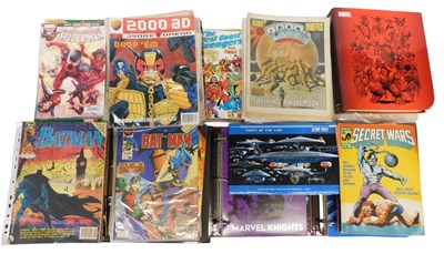 Lot 754 - Approximately fifty copies of 2000AD, from...