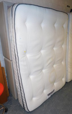 Lot 1034 - A Silentnight Mirapocket double mattress with...