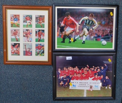 Lot 2286 - A framed Tommy Johnson picture, playing for...