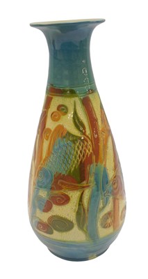 Lot 767 - A late 19thC Brannam Barum pottery vase,...