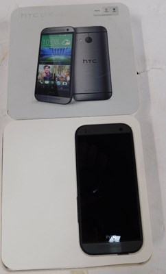 Lot 2294 - A HTC One Mini Android mobile phone, boxed.