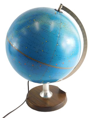 Lot 130 - A Danish globe, printed with constellations,...