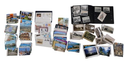 Lot 142 - A quantity of first day covers, postcards, etc.