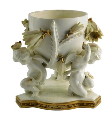 Lot 178 - A Moore Brothers ceramic bowl, decorated with...