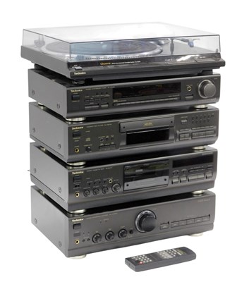 Lot 212 - A Technics Quartz Direct Drive automatic...