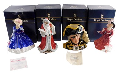 Lot 277 - A Royal Doulton porcelain Figure of the Year...