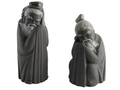 Lot 246 - A Lladro matte glazed figure of an Oriental...