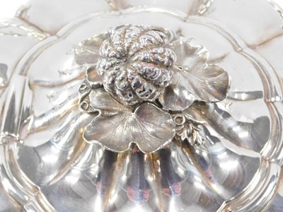 Lot 3 - A William IV silver three piece tea service,...