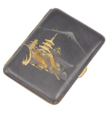 Lot 393 - An early 20thC Japanese Komai style bronze...