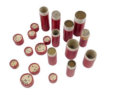 Lot 433 - A quantity of rolls of coins, to include...