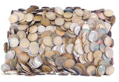 Lot 435 - A large quantity of Edwardian and later copper...