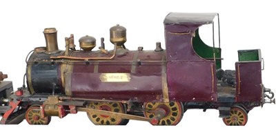 Lot 2 - A scratch built steam 3 1/2" tank locomotive,...