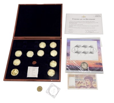 Lot 446 - Various commemorative coins, to include...