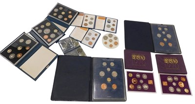 Lot 447 - Three annual coin sets, for 1985, 1996, and...