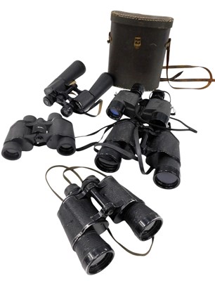 Lot 453 - Various pairs of binoculars, to include Swift,...
