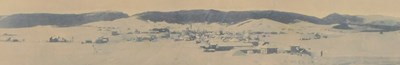 Lot 467 - A Panoramic print, titled Asiago- Panoramo...