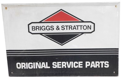 Lot 520 - A Briggs & Stratton Engineers sign, for...