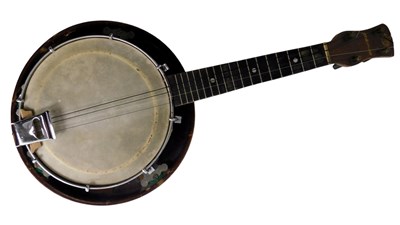 Lot 245 - A G.H&S Melody Uke walnut ukulele banjo, 59cm...