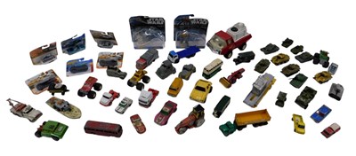 Lot 634 - A quantity of diecast vehicles, to include Hot...