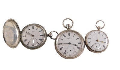 Lot 372 - A Victorian silver pocket watch, by Mansell of...