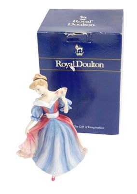 Lot 671 - A Royal Doulton Figure of the Year Amy, boxed.