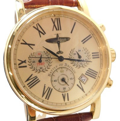 Lot 339 - A Battle of Britain chronograph wristwatch, by...