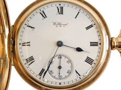 Lot 60 - An early 20thC gold plated gentlemans Hunter...
