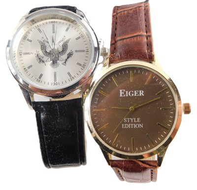 Lot 341 - An Eiger Style Edition gentleman's wristwatch,...