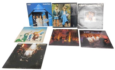 Lot 708 - Various ABBA LP records, to include Greatest...