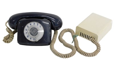 Lot 713 - A 1977 silver jubilee commemorative telephone,...