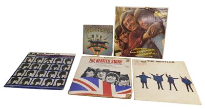 Lot 718 - Various LP records, to include The Monkey's,...