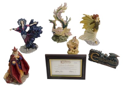Lot 724 - A collection of Enchantica figures, to include...