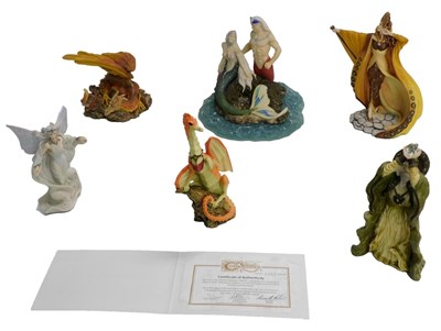 Lot 727 - Various Enchantica figures, to include Breen,...