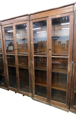 Lot 824 - A collection of six late 19th/early 20thC oak...