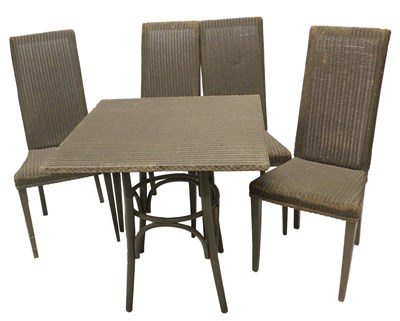 Lot 932 - A Lloyd Loom of Spalding wicker...