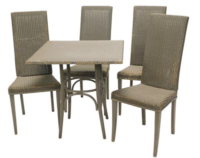 Lot 933 - A Lloyd Loom of Spalding wicker...