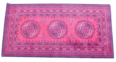 Lot 937 - A Grays Carpets wool Grosvenor red ground...