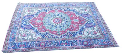 Lot 945 - A Persian Heriz carpet, with a floral...