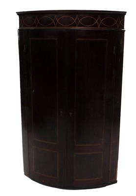 Lot 915 - An early 19thC mahogany and boxwood strung bow...