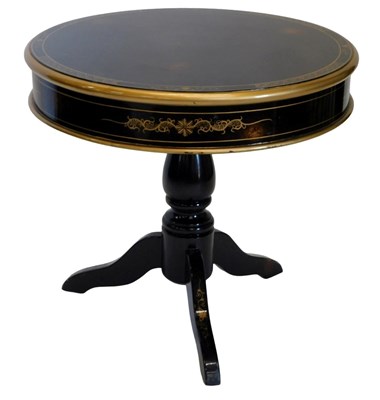 Lot 864 - An Oriental lacquer occasional table, the...