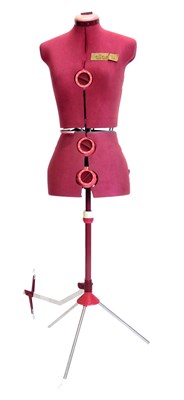 Lot 782 - A Diana autoset dress maker's dummy, on tripod...